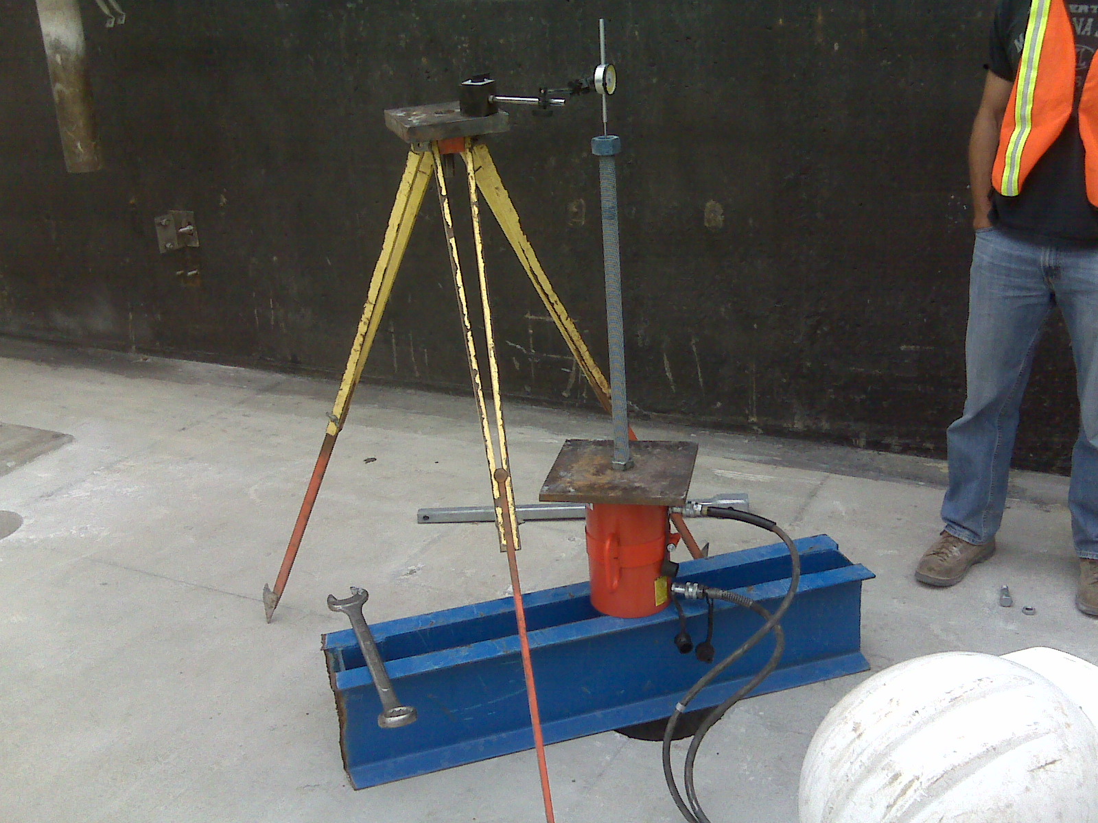 Helical Pier Tension Test - ASTM D 3689